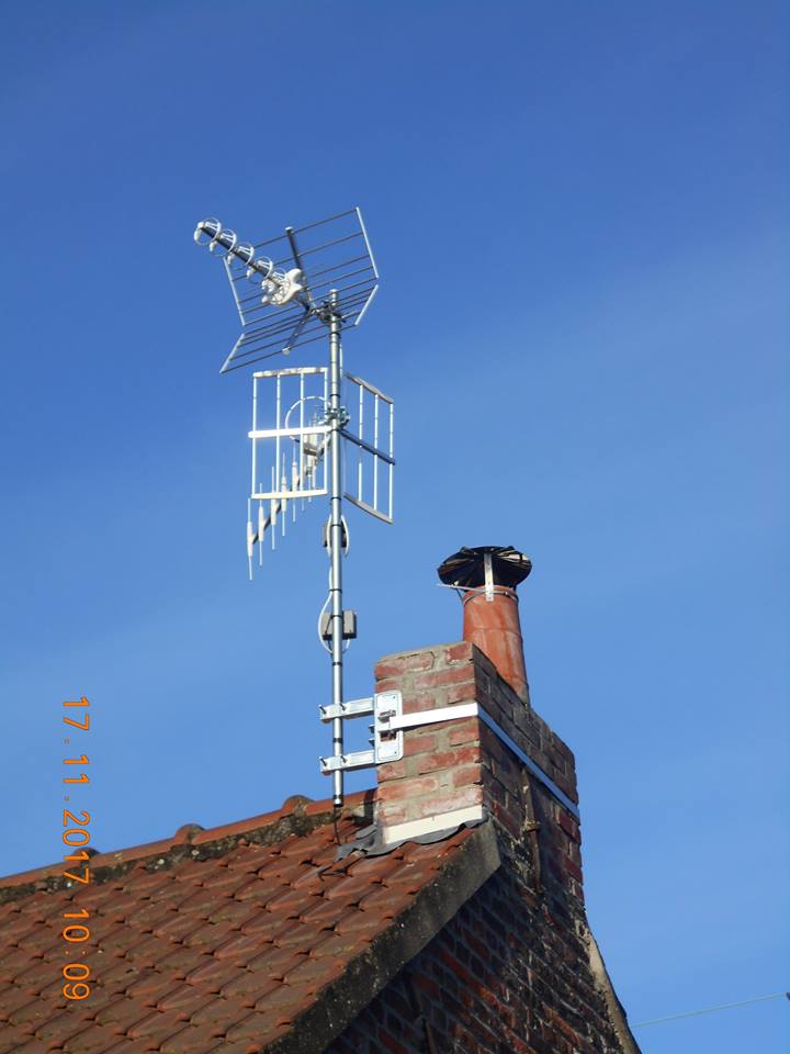 Nos réalisations en installation d'antenne TV TNT HD et parabole Nord